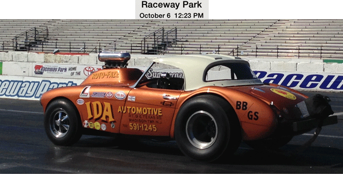 Hemi Powered Austin Healy